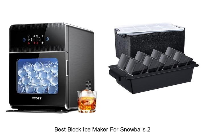 Discover the Best Block Ice Maker for Snowballs!