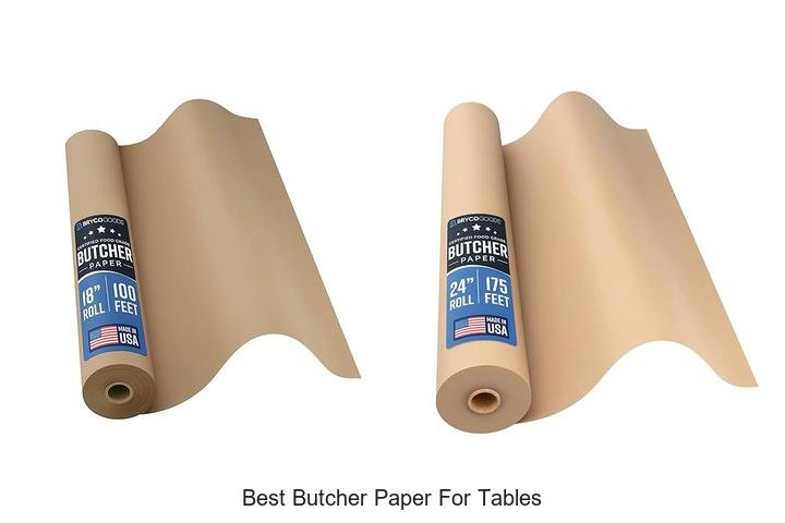 Top Pick: Best Butcher Paper for Tables
