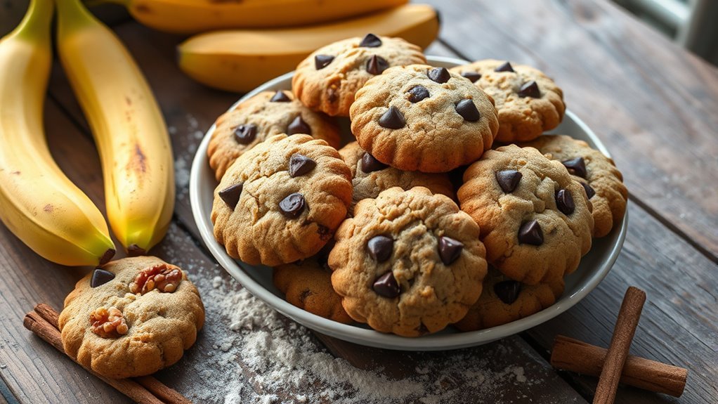 banana bread cookie recipes