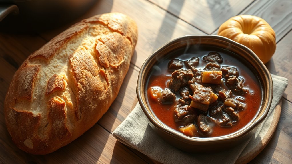 best breads for beef stew