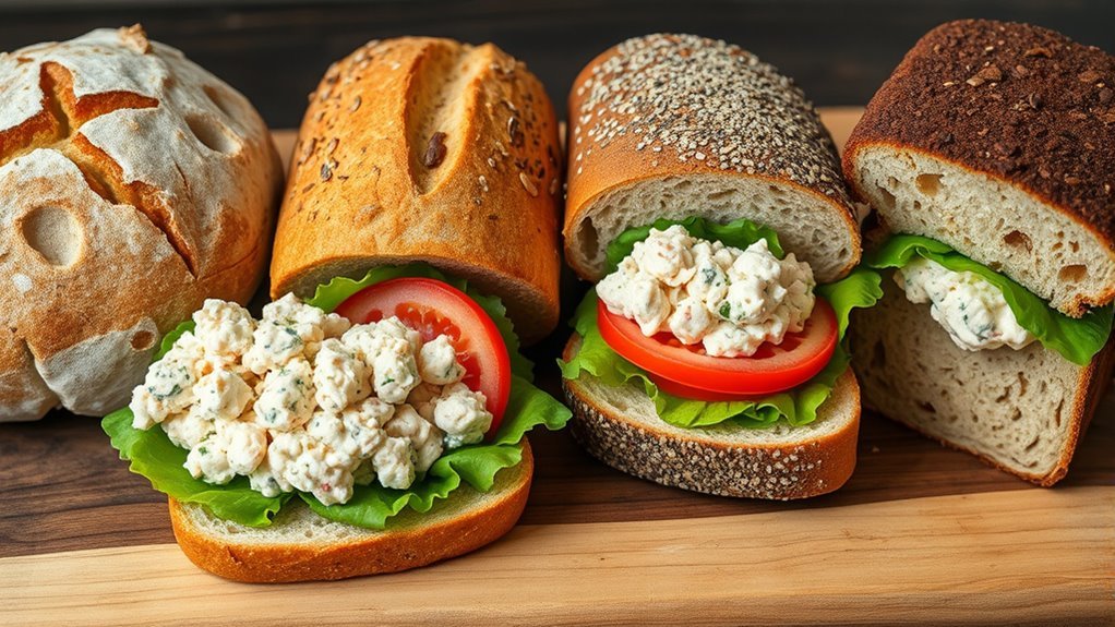 best breads for tuna