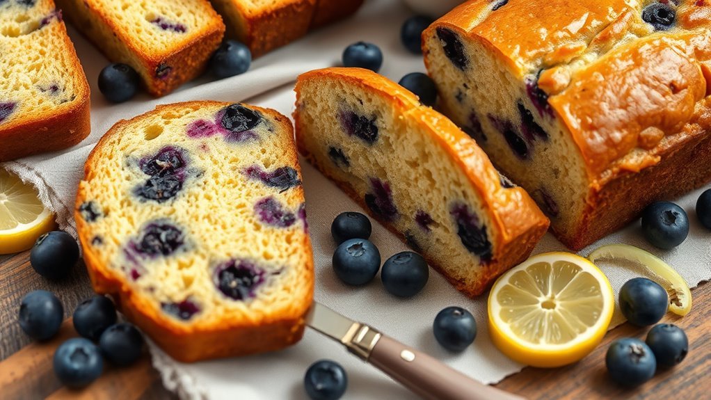 blueberry lemon bread recipes