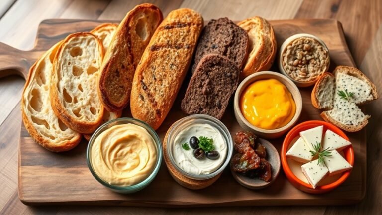 breads enhancing dips selection