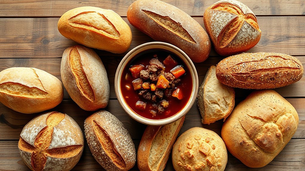 breads for beef stew