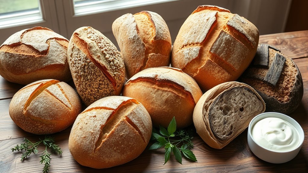 breads promoting gut health