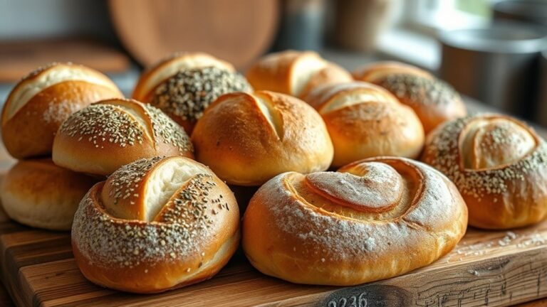 delicious homemade bread rolls