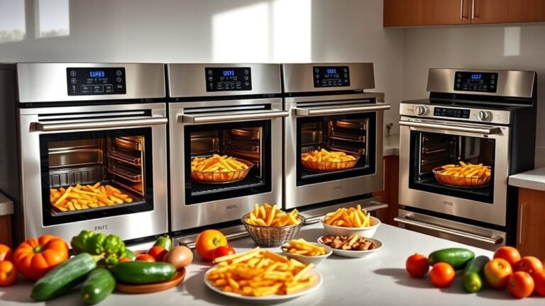 electric ranges with air fryer