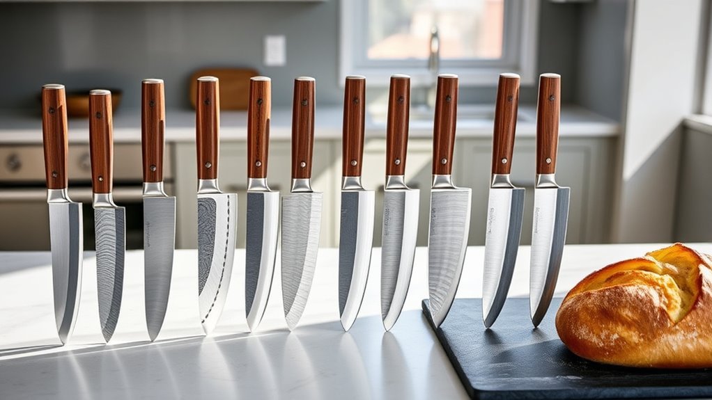 essential knives for bakers