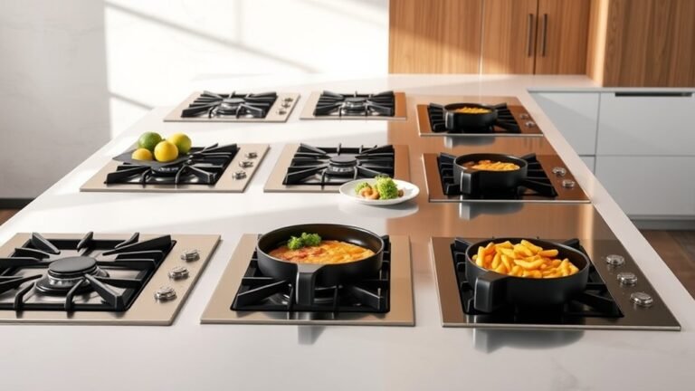 gas stoves with air fryers