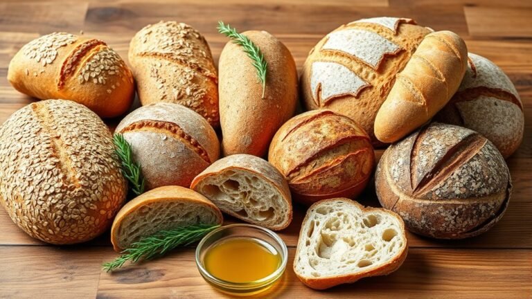 healthy and tasty breads