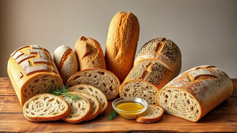 healthy and tasty breads