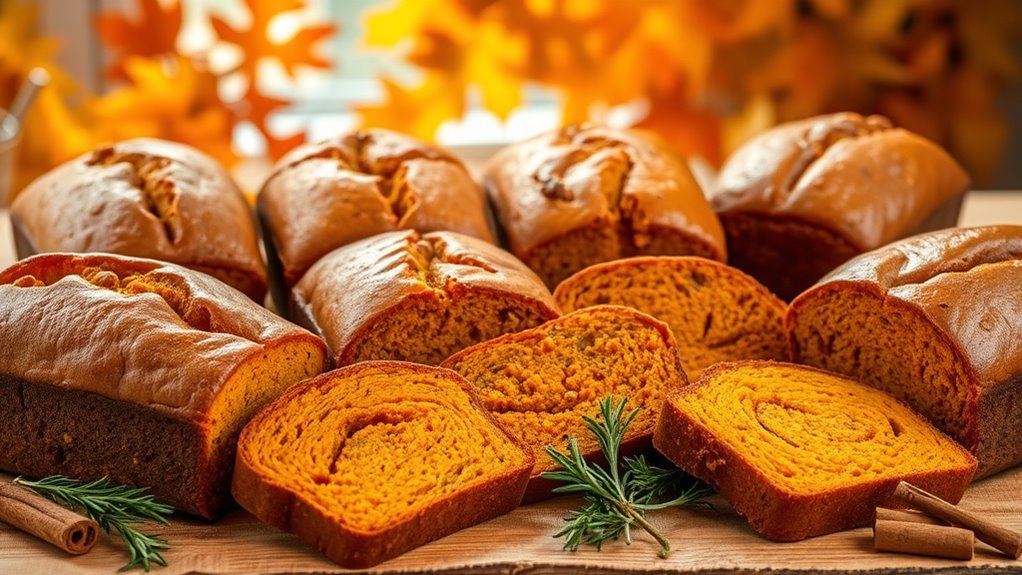 healthy pumpkin bread recipes