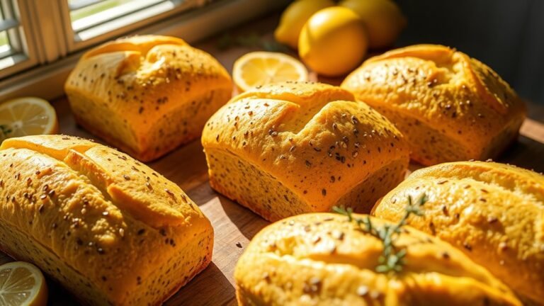 lemon poppy seed breads