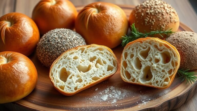 perfect baking bread rolls