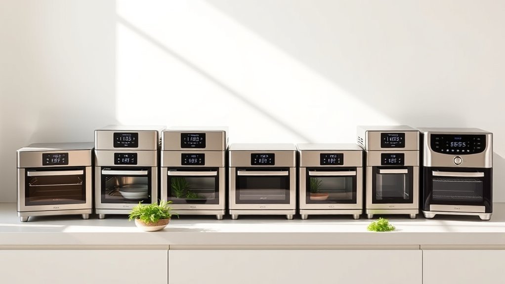 space saving air fryer ovens