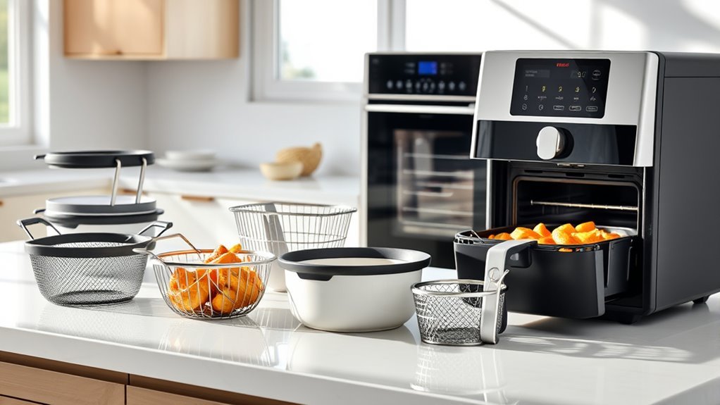 top air fryer baskets