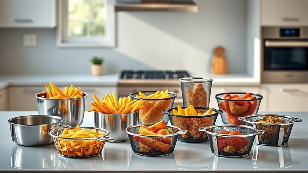 top air fryer baskets