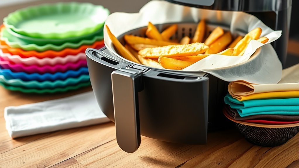 top air fryer liner recommendations