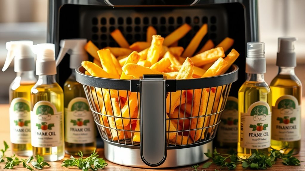 top air fryer oils