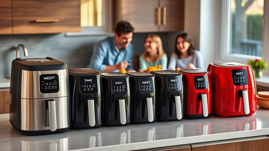 top air fryers for families