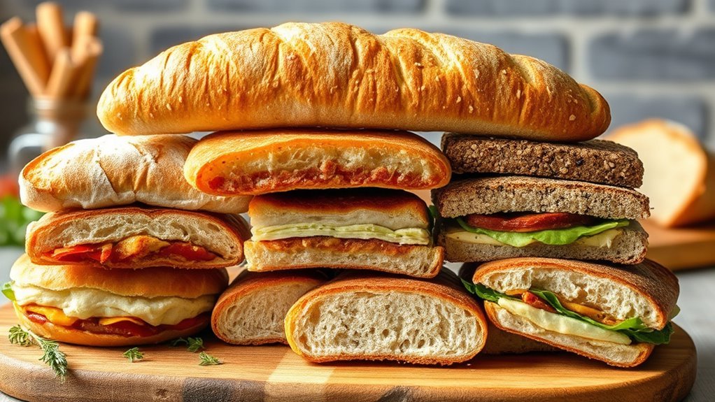 top club sandwich breads