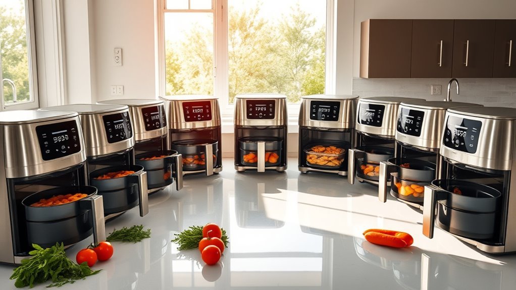 top french door air fryers