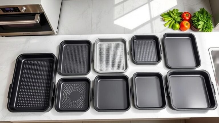 top oven air fryer trays