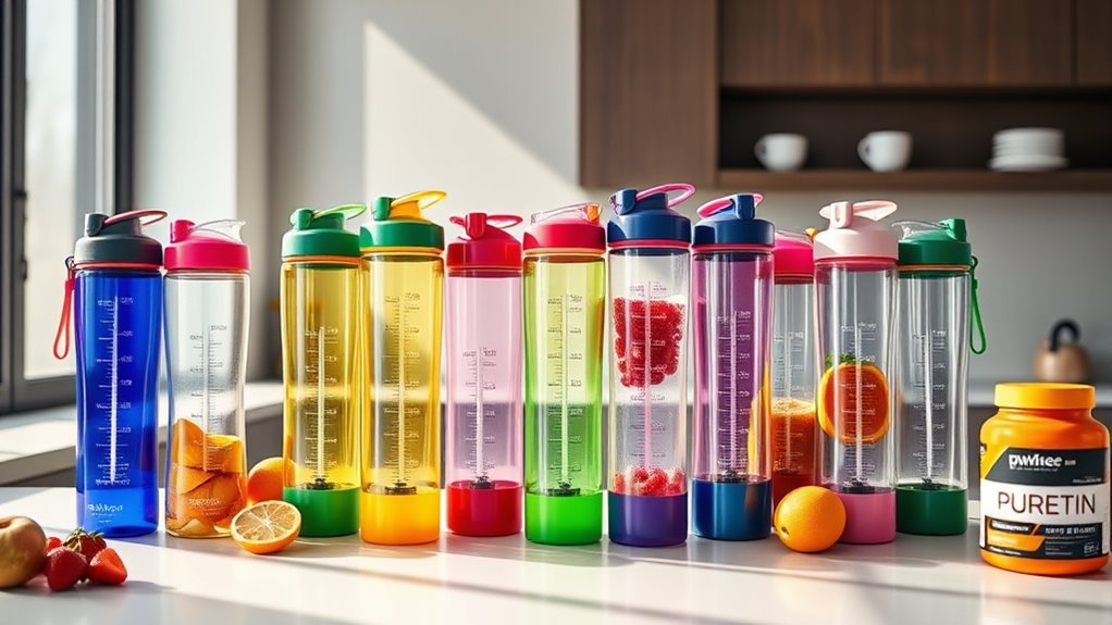top protein shake bottles