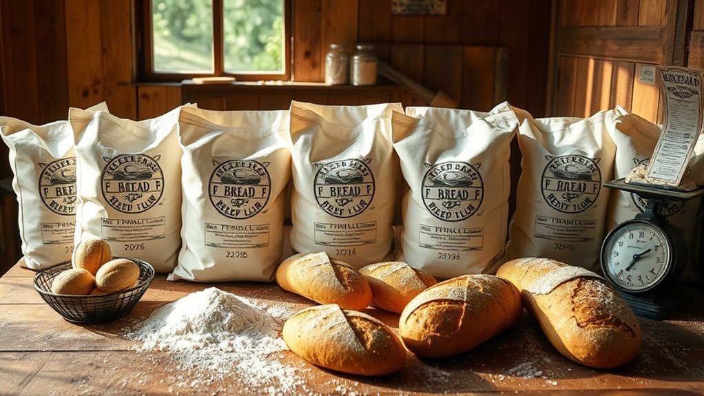 top sourdough bread flours