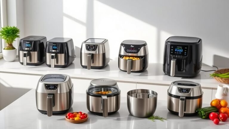 top stainless steel air fryers