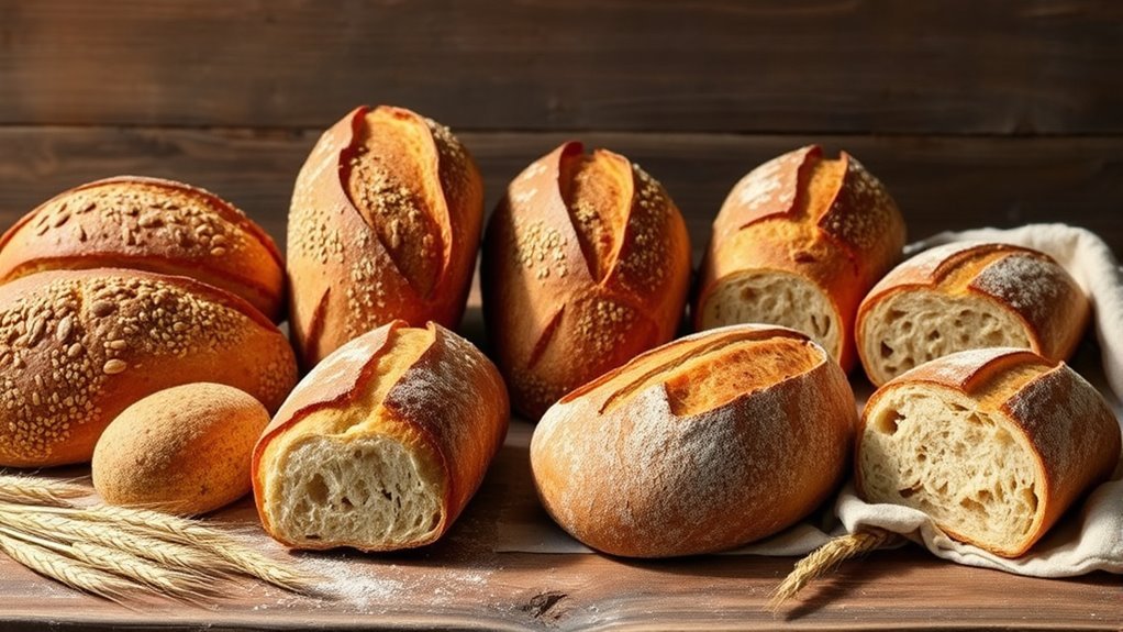 wheat breads for nourishment